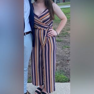 Strip Jumpsuit-Small